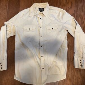 Cream Button-Up Shirt